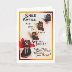 Smile Cats, Louis Wain Kaart
