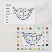 Smile Chubby visitekaartjes (Voorkant / Achterkant)