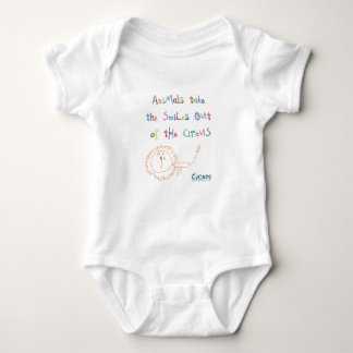 "Smile" Circus Campaign Babygro Romper