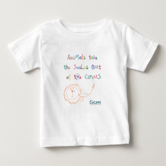 "Smile" Circus Campaign Toddler T-Shirt (Voorkant)