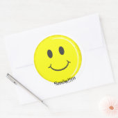 Smile cirkel Sticker (Envelop)