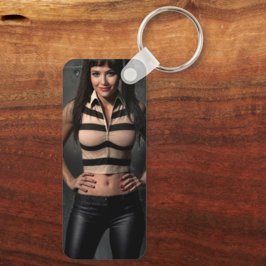 Smile Corner keychain (Achterkant)