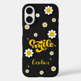 Smile Daisy tuin iPhone 16 Hoesje