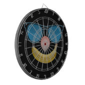 Smile Dartboard Dartbord (Voorkant Links)