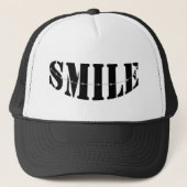 SMILE - De Braces zijn Geweldige Trucker Pet (Voorkant)