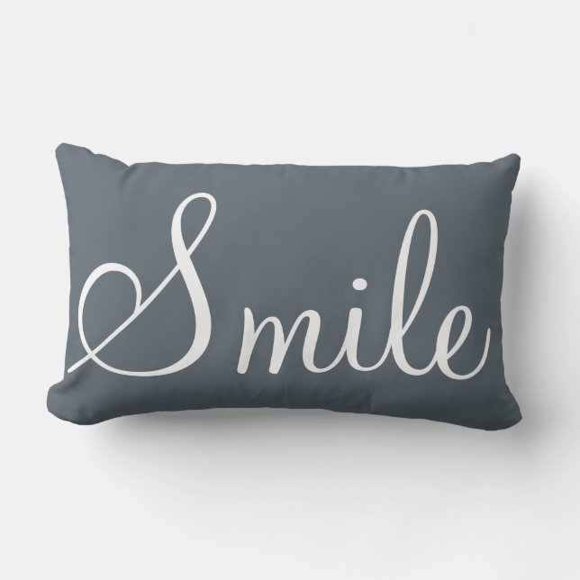 SMILE - decoratieve kussen (Voorkant)