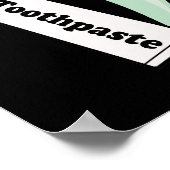 Smile Dentist Kantoor Art Poster (Hoek)