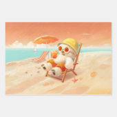 Smile Dog - Beach Mode On Inpakpapier Vel (Voorkant 2)