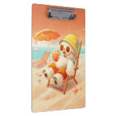 Smile Dog - Beach Mode On Klembord (Rechts)