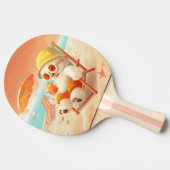 Smile Dog - Beach Mode On Tafeltennisbatje (Zijkant)