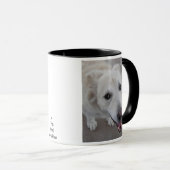 Smile DOG houdt van je Mok (Voorkant rechts)