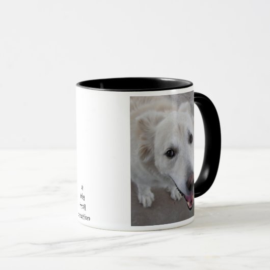 Smile DOG houdt van je Mok (Voorkant rechts)