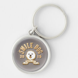 Smile Dog Icing Cookie Sleutelhanger