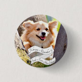 Smile Dog Ronde Button 3,2 Cm (Voorkant)