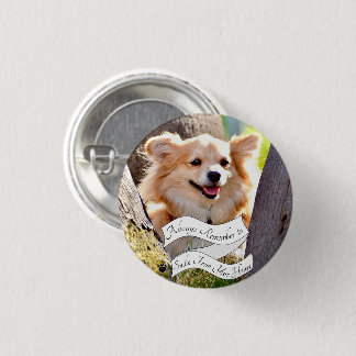 Smile Dog Ronde Button 3,2 Cm