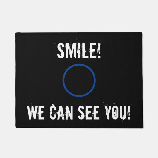 Smile Door Mat (Voorkant)