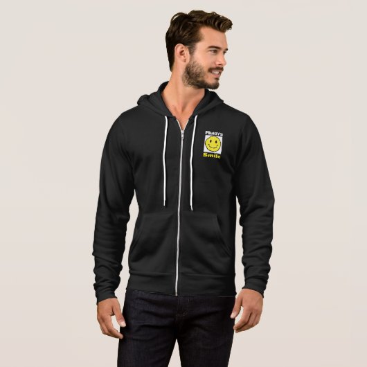 Smile Emoji Hoodie (Voorkant volledig)