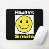 Smile Emoji Muismat (Met muis)