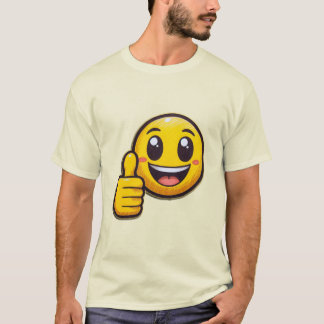 Smile Emoji Nieuw T-shirt design unisex