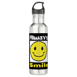 Smile Emoji roestvrijstalen waterfles