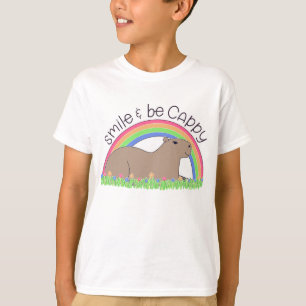 Smile en be Cappy leuke capybara T-shirt