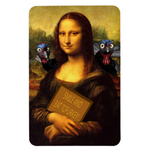 Smile en eet Tofurkey Magneet