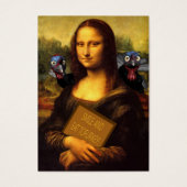 Smile en eet Tofurkey Visitekaartjes (Voorkant)