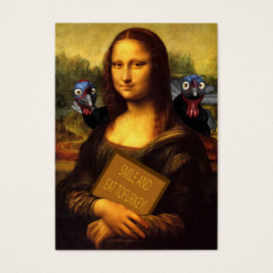 Smile en eet Tofurkey Visitekaartjes