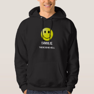 Smile Er is geen hel Black Hoodie