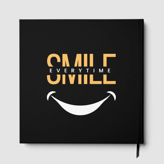 Smile Everytime – Spread Positive Vibes Anywhere Gastenboek (Achterkant)