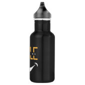 Smile Everytime – Spread Positive Vibes Anywhere Waterfles (Rechts)