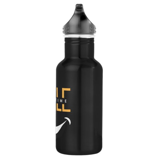 Smile Everytime – Spread Positive Vibes Anywhere Waterfles (Rechts)