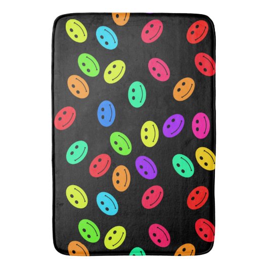 Smile Face Bath Mat (Voorkant Verticaal)