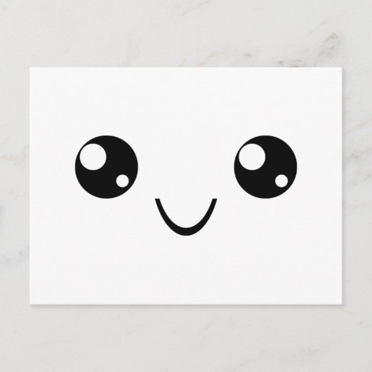 Smile Face Briefkaart (Voorkant)