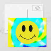 Smile Face Classic Briefkaart (Voorkant / Achterkant)