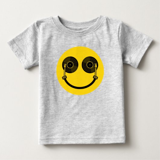 Smile Face Disk Jockey DJ (Voorkant)
