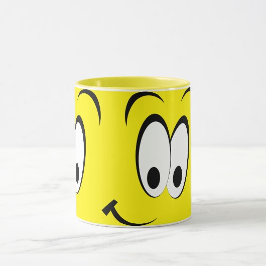 Smile Face Emoji Mok (Midden)