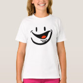 Smile Face Girls 'Basic T-shirt (Voorkant)