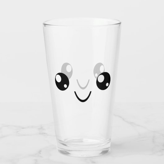 Smile Face Glas (Achterkant)