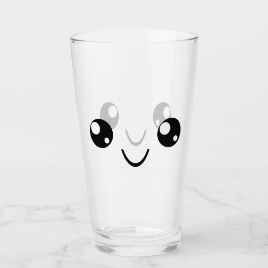 Smile Face Glas (Voorkant)