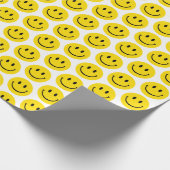 Smile Face Happy Get Well Thinking You Kindness Cadeaupapier (Hoek)