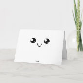 Smile Face Kaart (Achterkant)