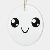 Smile Face Keramisch Ornament (Links)