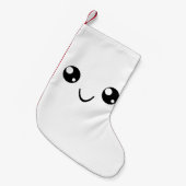 Smile Face Kleine Kerstsok (Voorkant (Hangend))