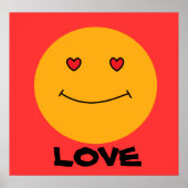Smile Face Love Poster (Voorkant)