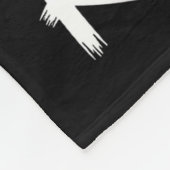 Smile Face Optimism Good Energy Mental Health Awar Fleece Deken (Hoek)