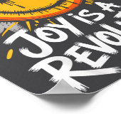 Smile Face Optimism Good Energy Mental Health Awar Poster (Hoek)