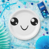 Smile Face Papieren Bordje (Feest)