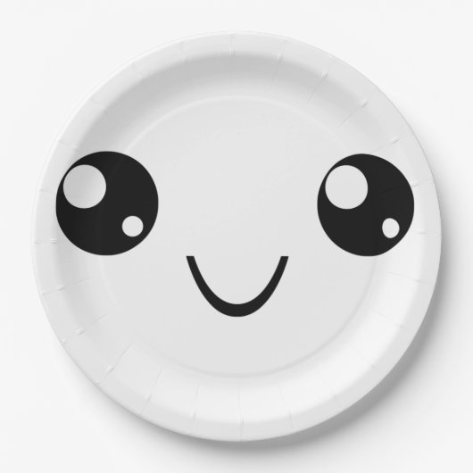 Smile Face Papieren Bordje (Voorkant)