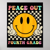 Smile Face Peace Out Vierde Grade CL van 2023 Poster (Voorkant)